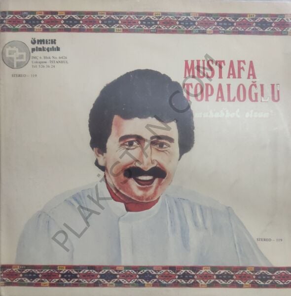 Mustafa Topaloğlu Muhabbet Olsun LP PLAK