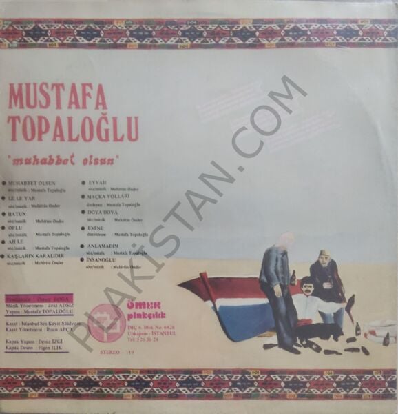 Mustafa Topaloğlu Muhabbet Olsun LP PLAK