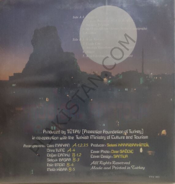 Musical Anatolia LP PLAK