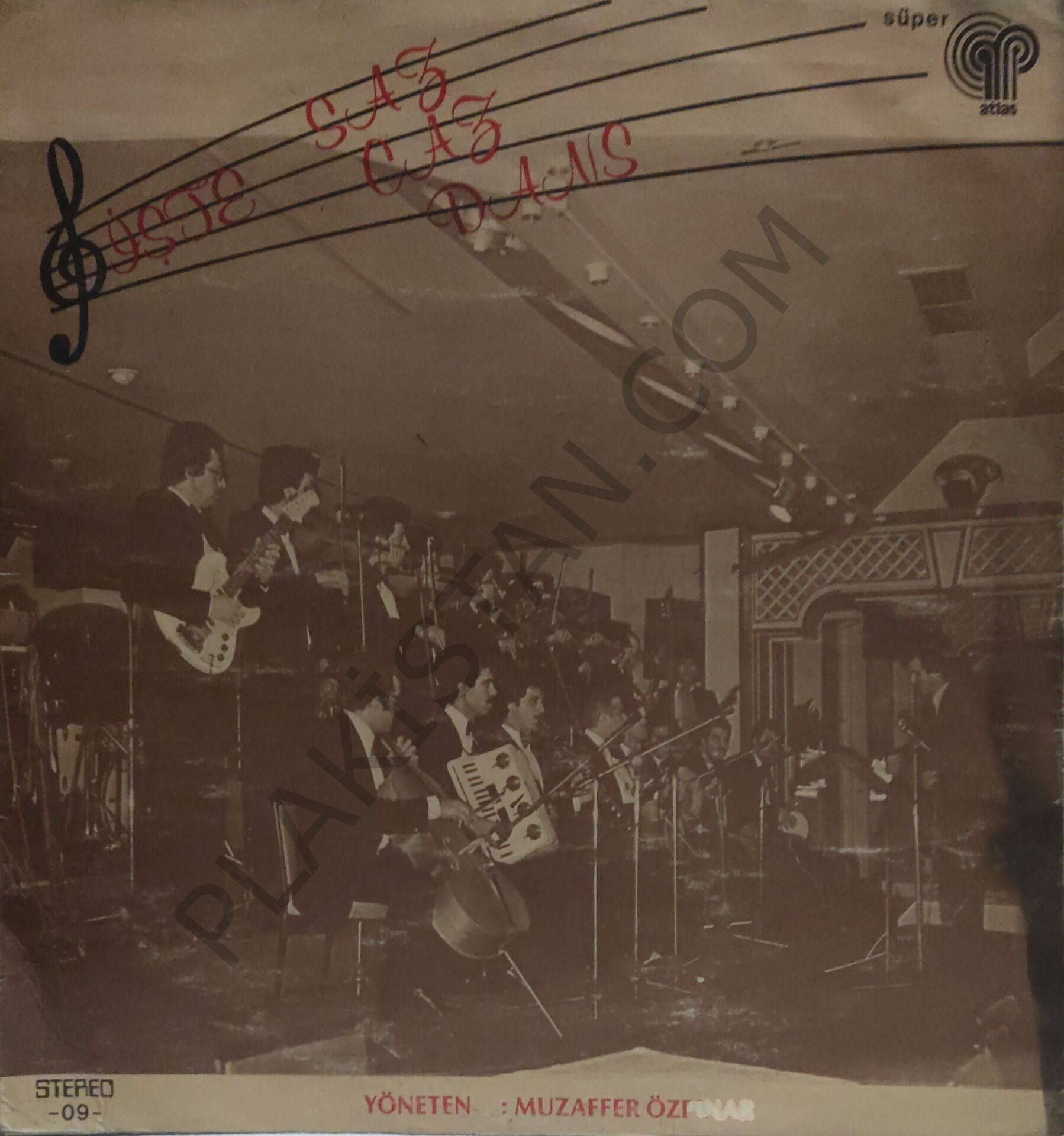 Muzaffer Özpınar &  İşte Saz, Caz, Dans.. LP PLAK