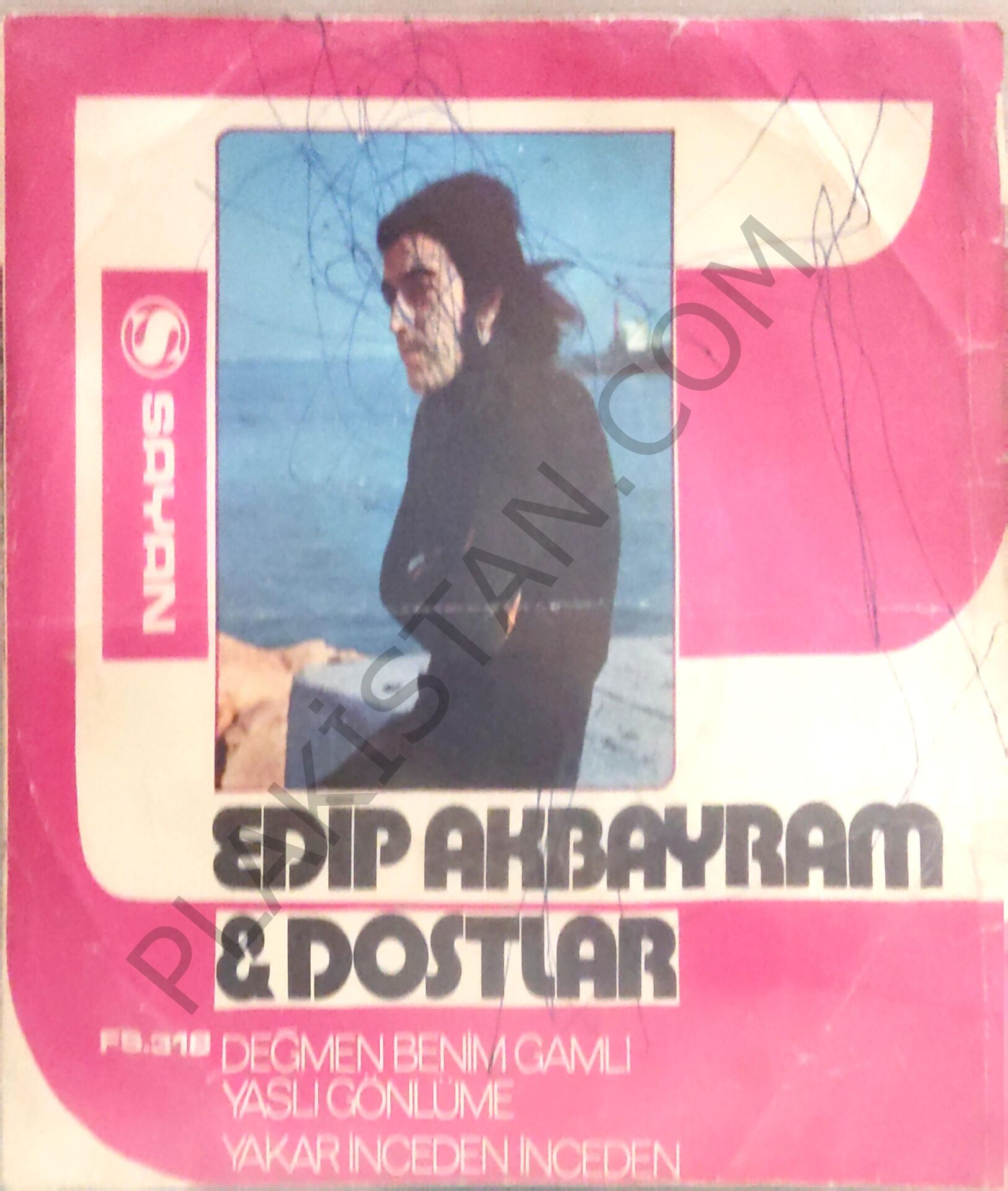 Edip Akbayram & Dostlar Değmen Benim Gamlı Yaslı Gönlüme 45lik