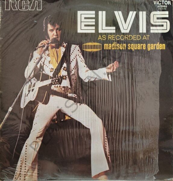 Elvis As Recorded At Madison Square Garden LP PLAK
