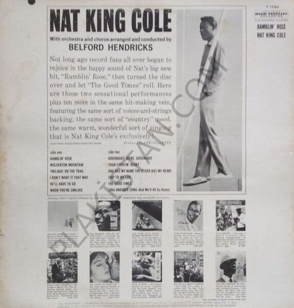 Nat King Cole – Ramblin' Rose LP PLAK