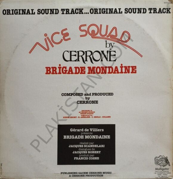 Cerrone – Brigade Mondaine LP PLAK