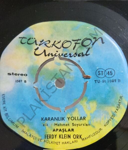 Cem Karaca ve Apaşlar Emrah 45lik