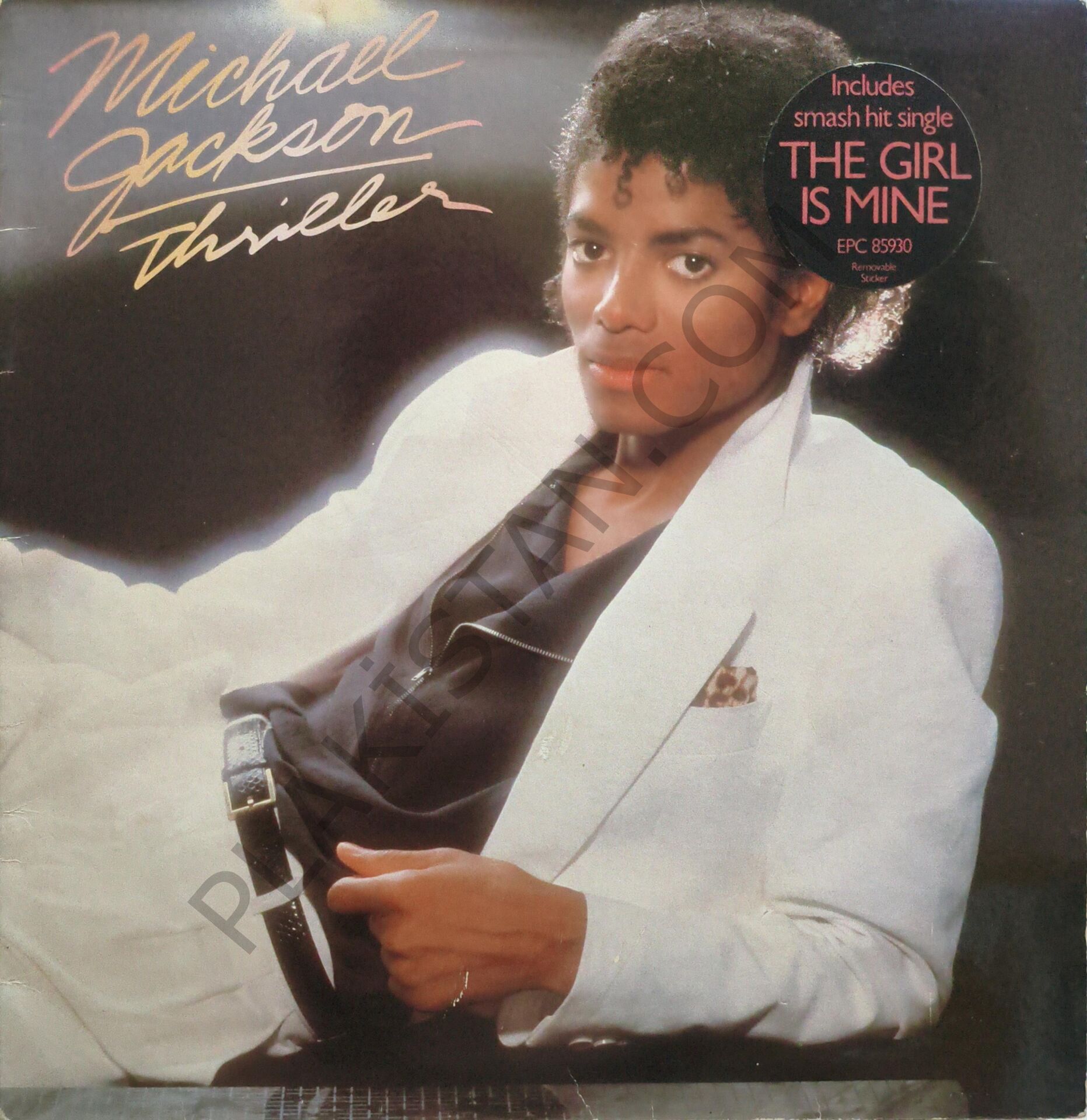 MICHAEL JACKSON - THRILLER ( Dönem Baskı ) 45 LİK PLAK