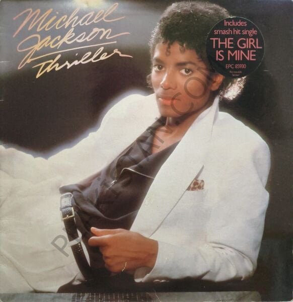 MICHAEL JACKSON - THRILLER ( Dönem Baskı ) 45 LİK PLAK