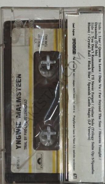 Yngwie Malmsteen – Trial By Fire/Live In Leningrad KASET