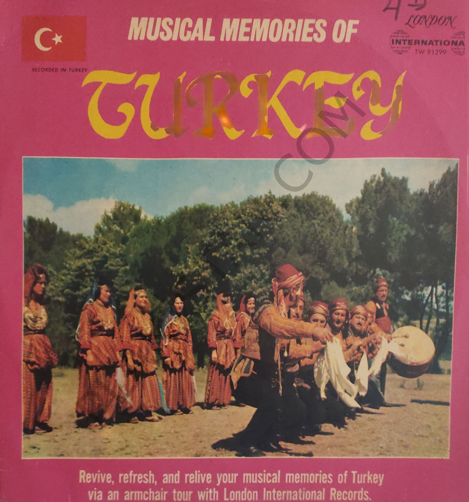 Musical Memories Of Turkey LP PLAK