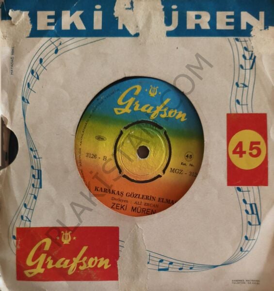 Zeki Müren - Kimi Dertten İçermiş LP