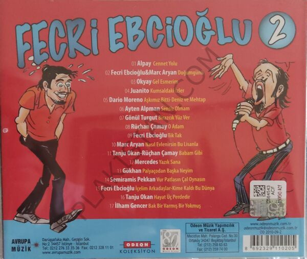 Müzik Fecri Ebcioğlu - Fecri Ebcioğlu 2