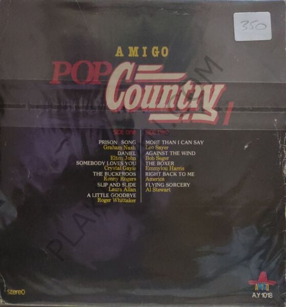 Pop Amigo Country LP Plak