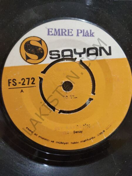Şenay - Kapaksız - Sev Kardeşim 45lik PLAK