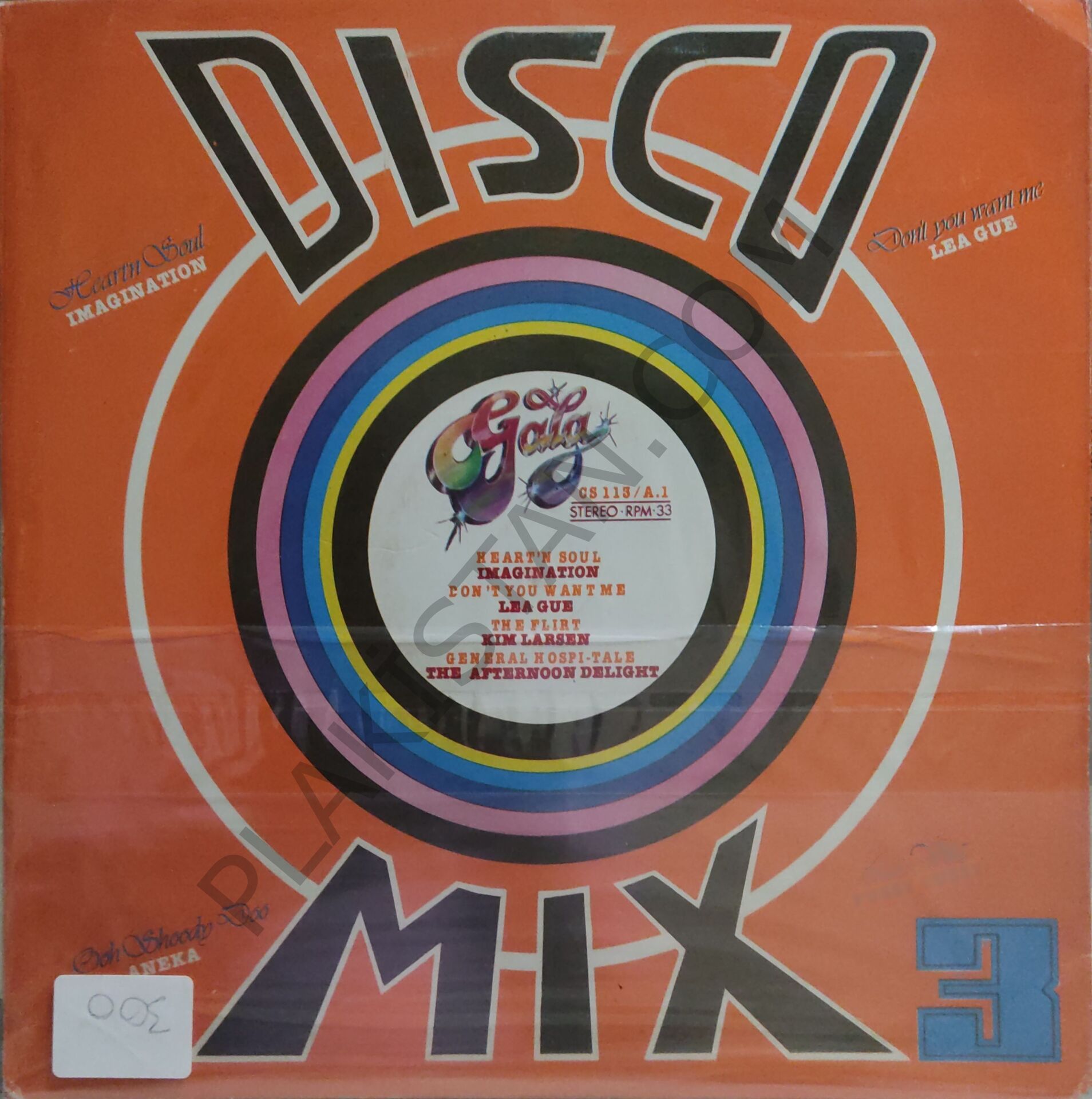 Disco Mix 3 LP PLAK
