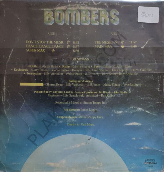 Bombers LP PLAK