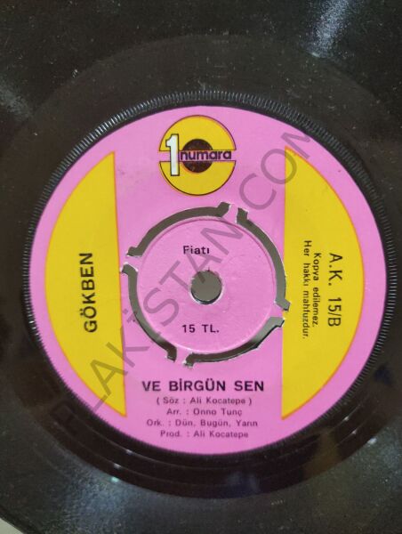 Gökben - Şiribim Şiribom 45lik PLAK