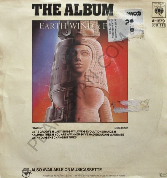 Earth, Wind & Fire –  Let's Groove 45 LİK PLAK