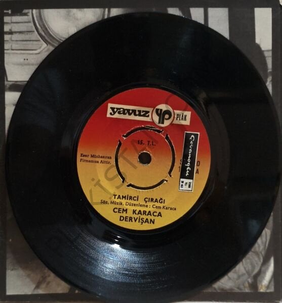 Cem Karaca & Tamirci Çırağı 45 LİK PLAK