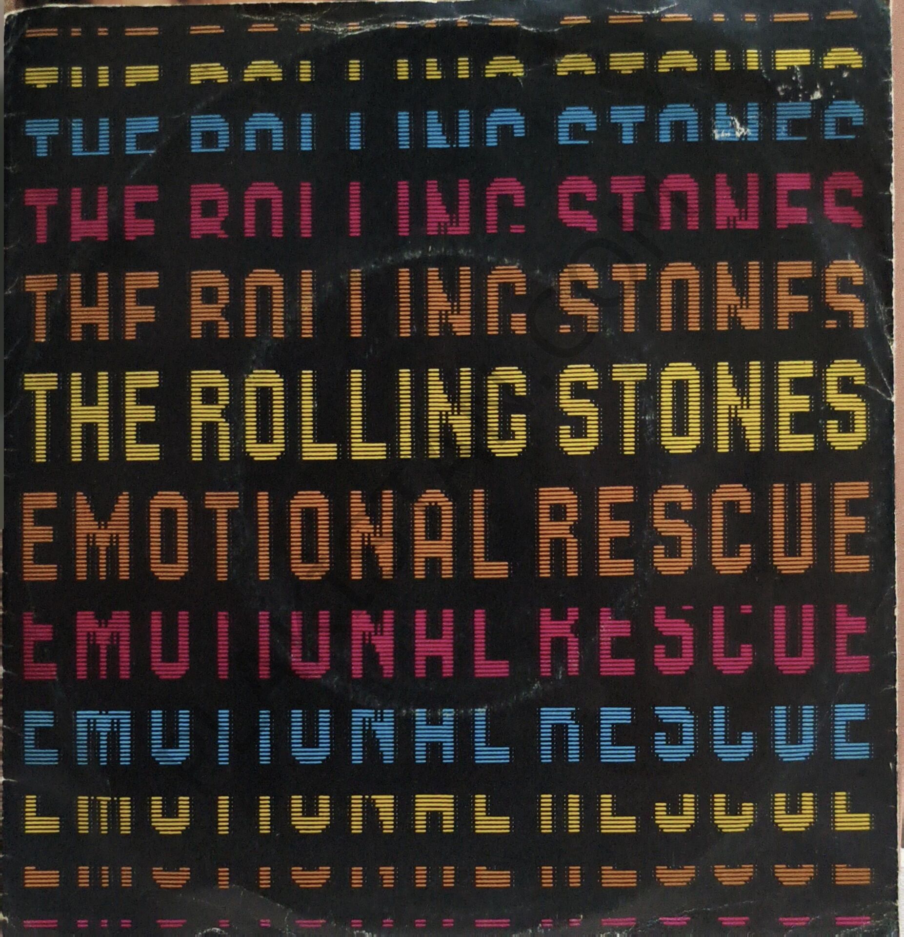 The Rolling Stones - Emotional Rescue - 45 LİK PLAK