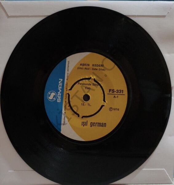 Işıl German - Aşkın Kederi - 45 LİK PLAK