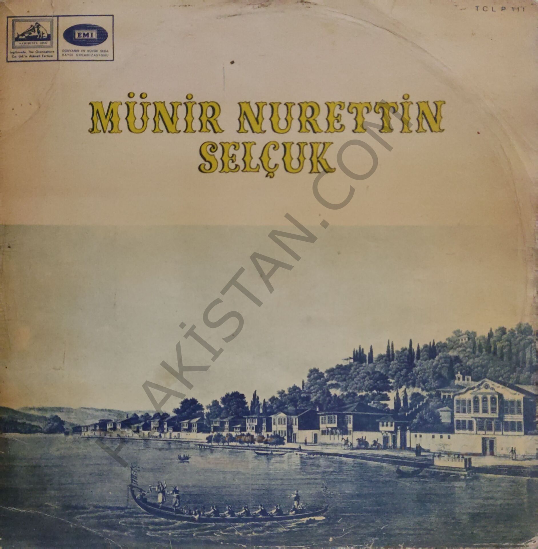 Münir Nurettin - Ben yürürüm yane yane - Selçuk LP PLAK