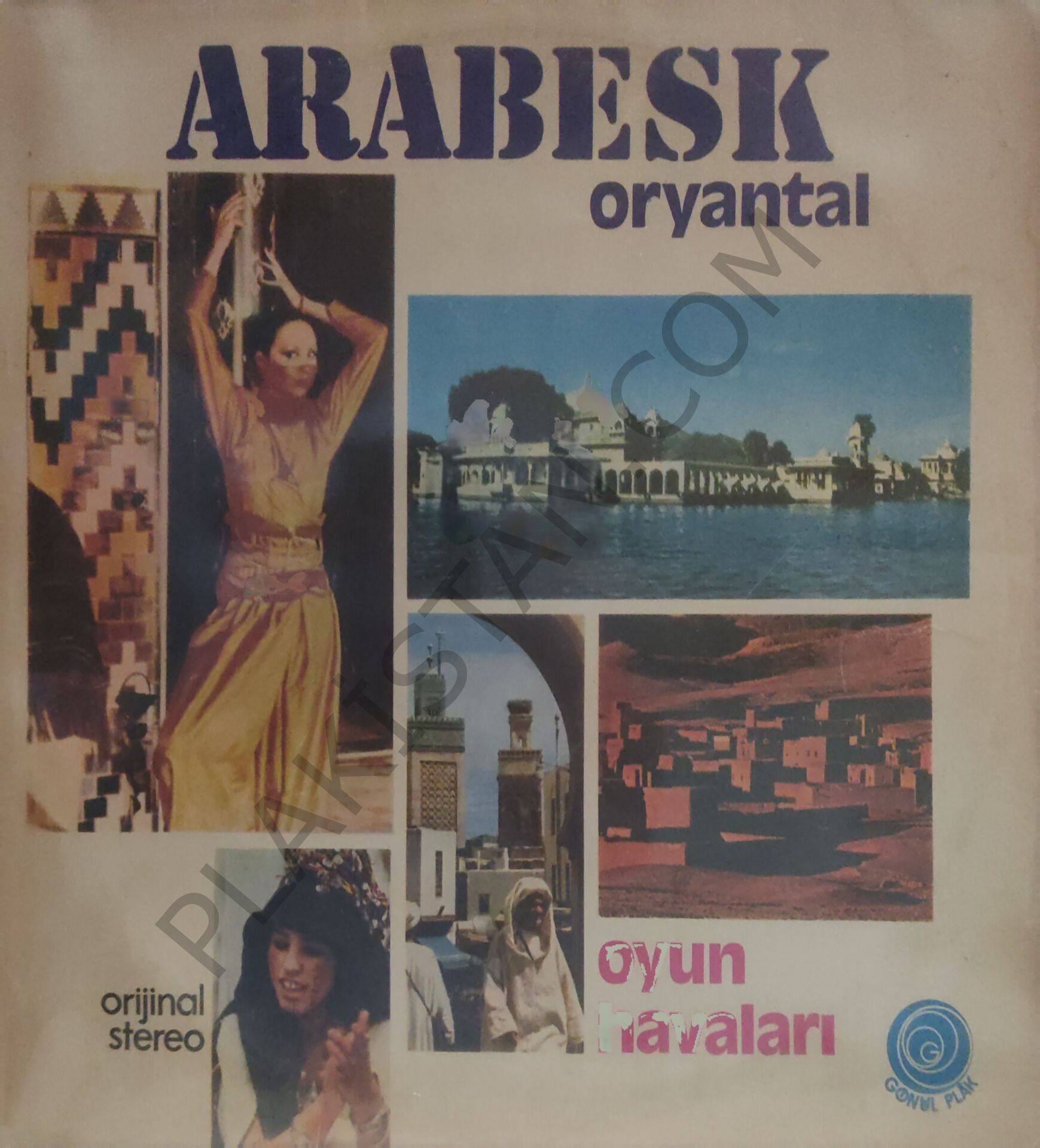 Arabesk Oryantal Oyun Havaları LP PLAK