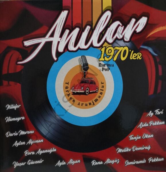 Anılar 1970 ' ler - Türkçe Arajmanlar  LP PLAK