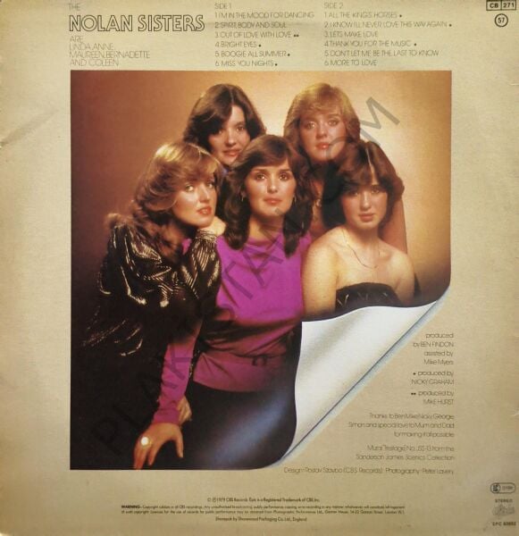 The Nolan Sisters LP PLAK