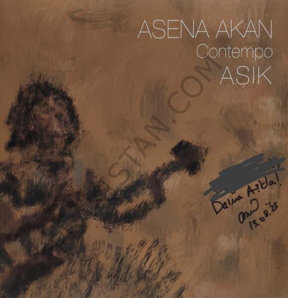 ASENA AKAN - CONTEMPO - AŞIK ( TURKUAZ RENKLİ PLAK ) LP PLAK