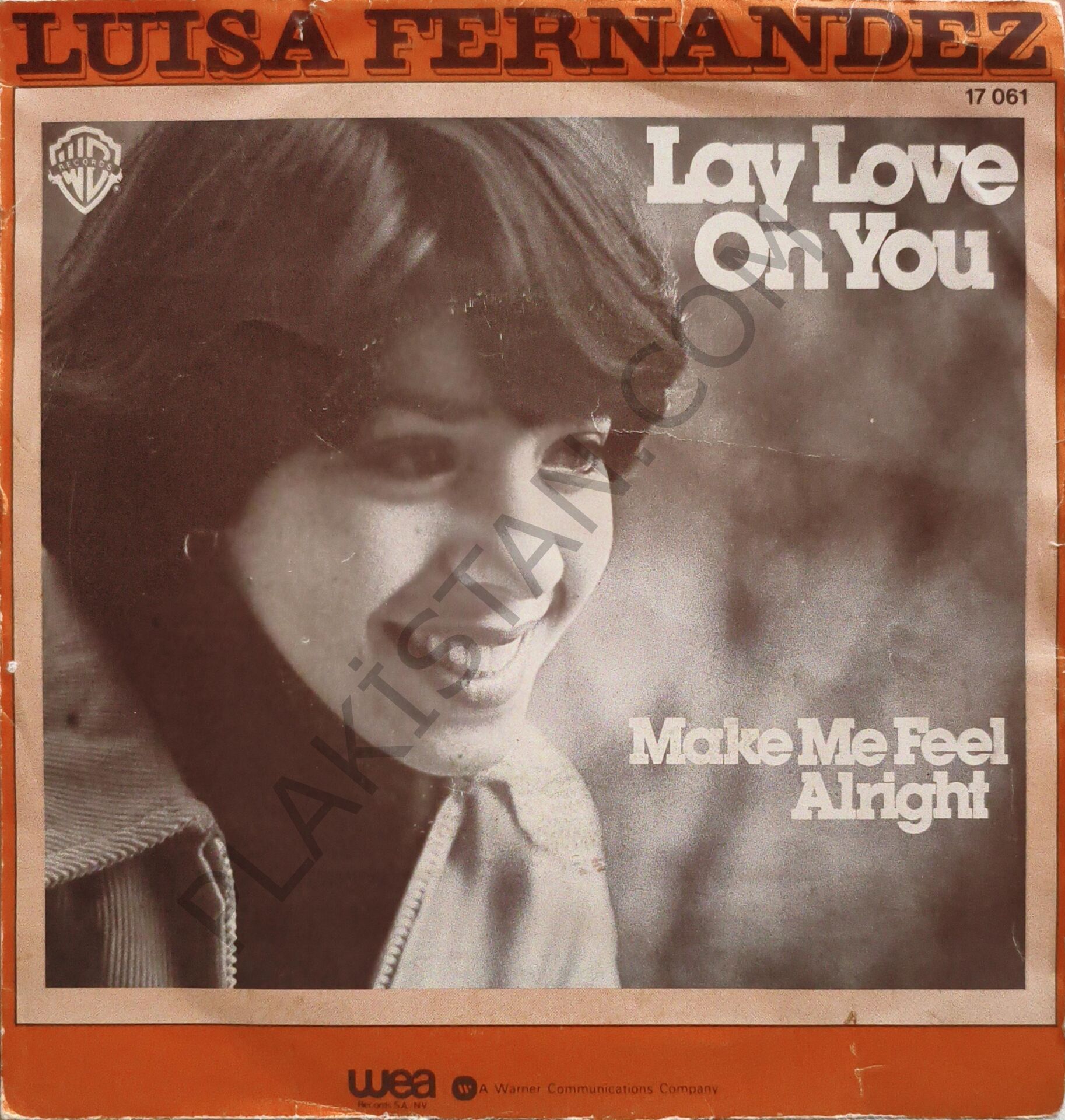 Luisa Fernandez – Lay Love On You 45 LİK PLAK