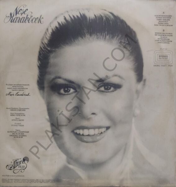 Neşe Karaböcek - Canım Dinleyicilerim LP PLAK