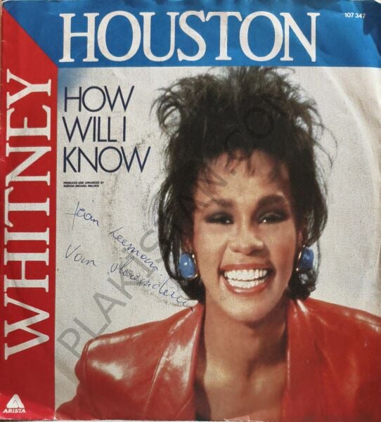 Whitney Houston – How Will I Know 45 LİK PLAK