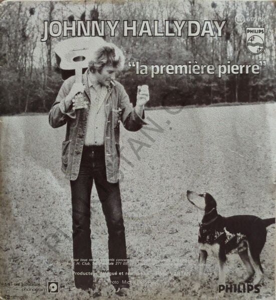 Johnny Hallyday – Elle M'oublie 45 LİK PLAK
