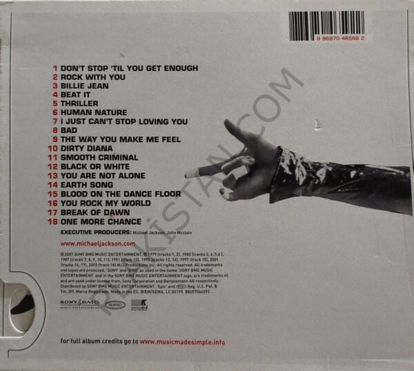 Michael Jackson – Number Ones CD