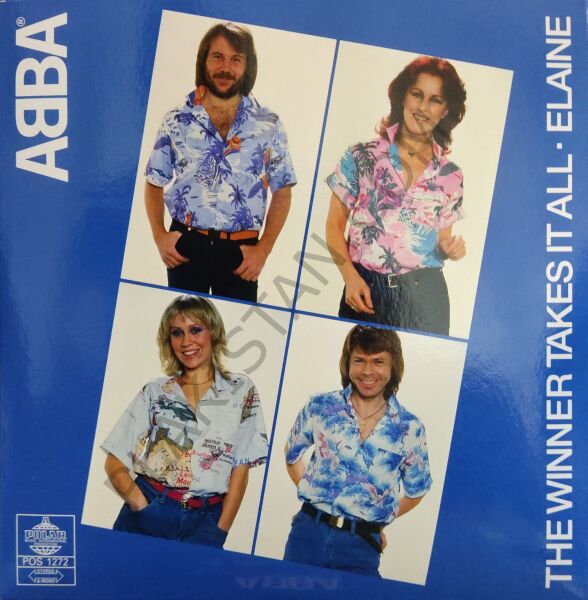 ABBA – Super Trouper Limitli Numaralı 3 renkli 45 lik Özel Baskı - 45 lik PLAK
