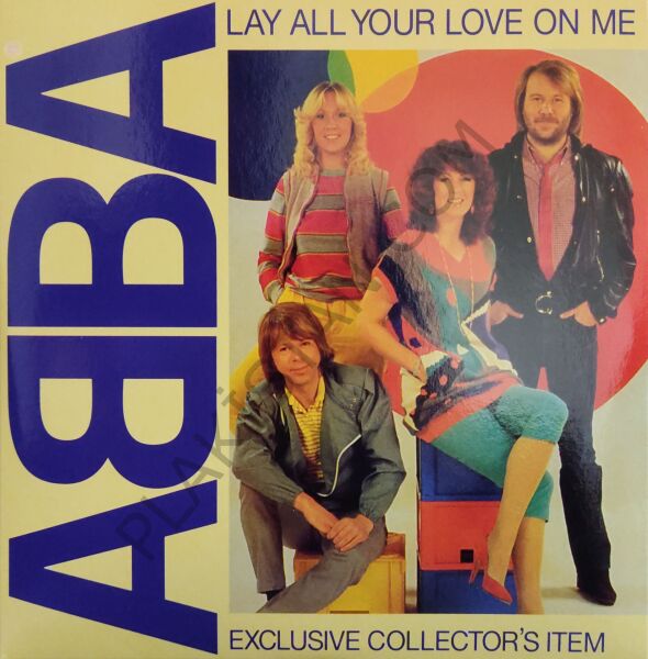 ABBA – Super Trouper Limitli Numaralı 3 renkli 45 lik Özel Baskı - 45 lik PLAK