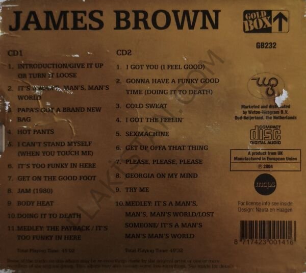 James Brown – I Feel Good CD