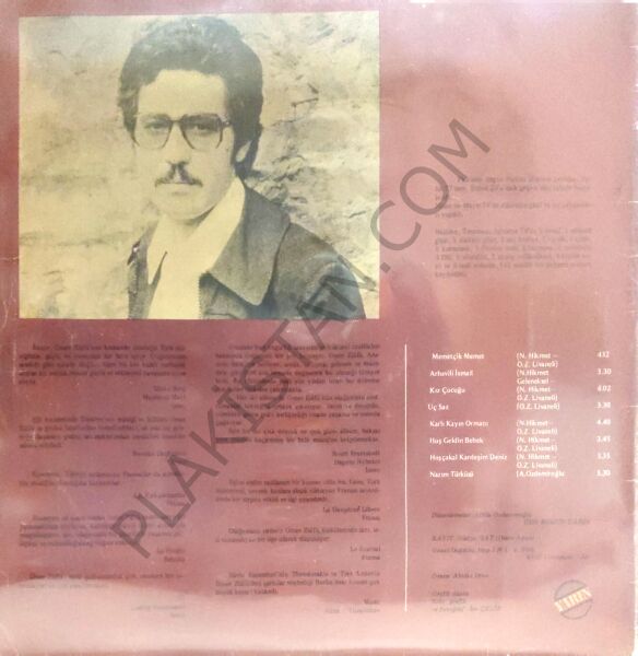 Zülfü Livaneli - Nazım Türküsü LP