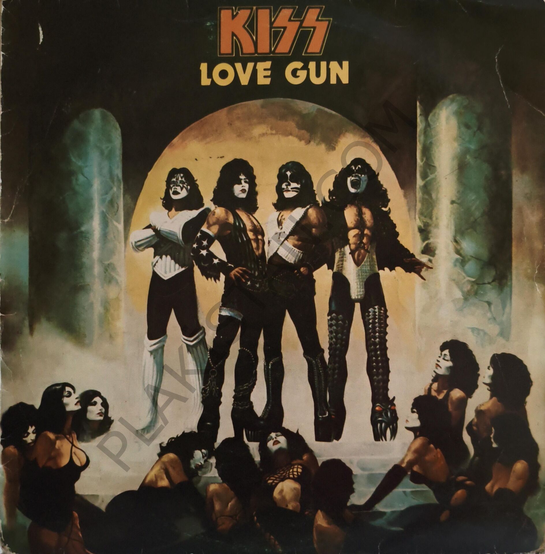 KISS - LOVE GUN LP PLAK