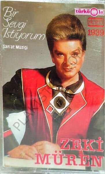 Zeki Müren - Alman Türküola Baskı Bir Sevgi İstiyorum KASET