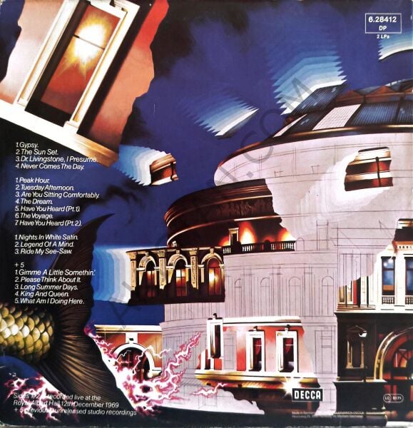 The Moody Blues - Caught Live + 5 LP PLAK