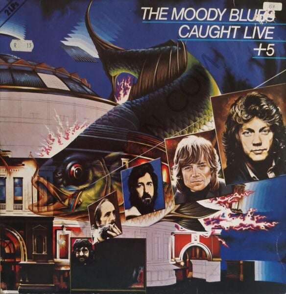 The Moody Blues - Caught Live + 5 LP PLAK