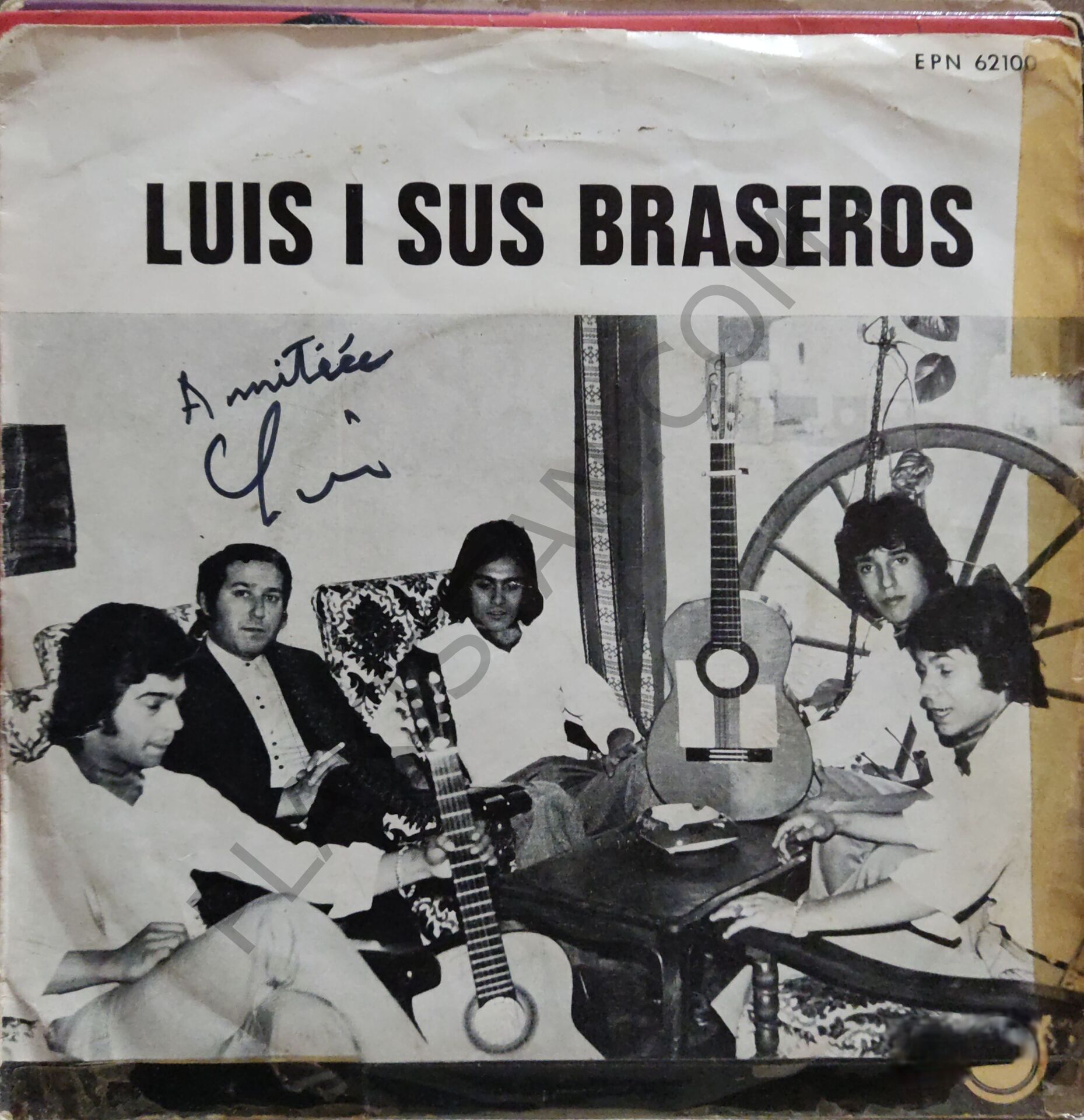 Luis I Sus Braseros – Luis I Sus Braseros 45 lik PLAK