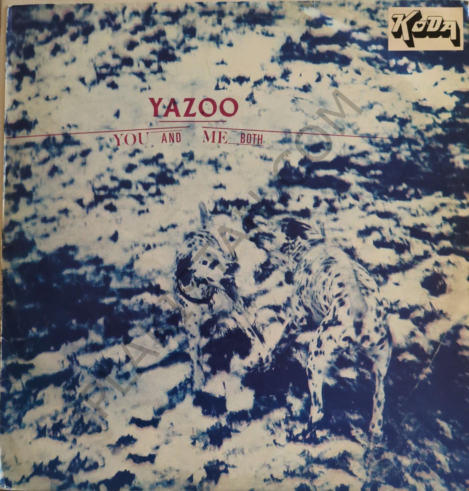 YAZOO - YOU AND ME BOTH  LP PLAK