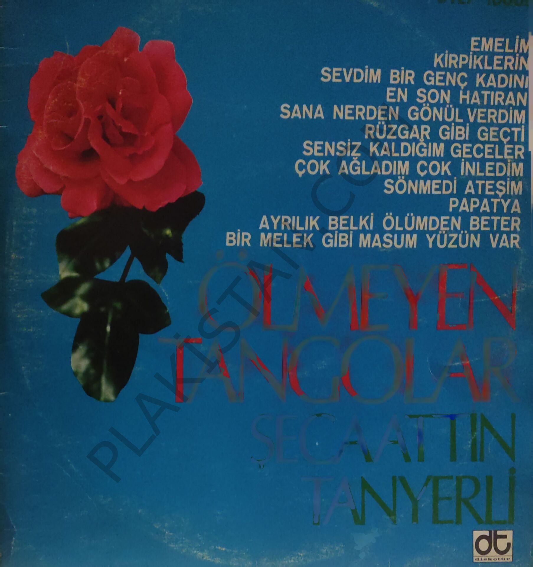 Şecaattin Tanyerli - Ölmeyen Tangolar LP