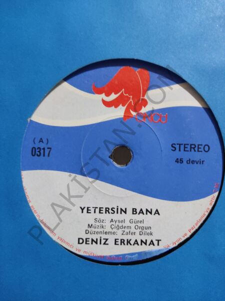 Deniz Erkanat Helal Olsun 45lik PLAK