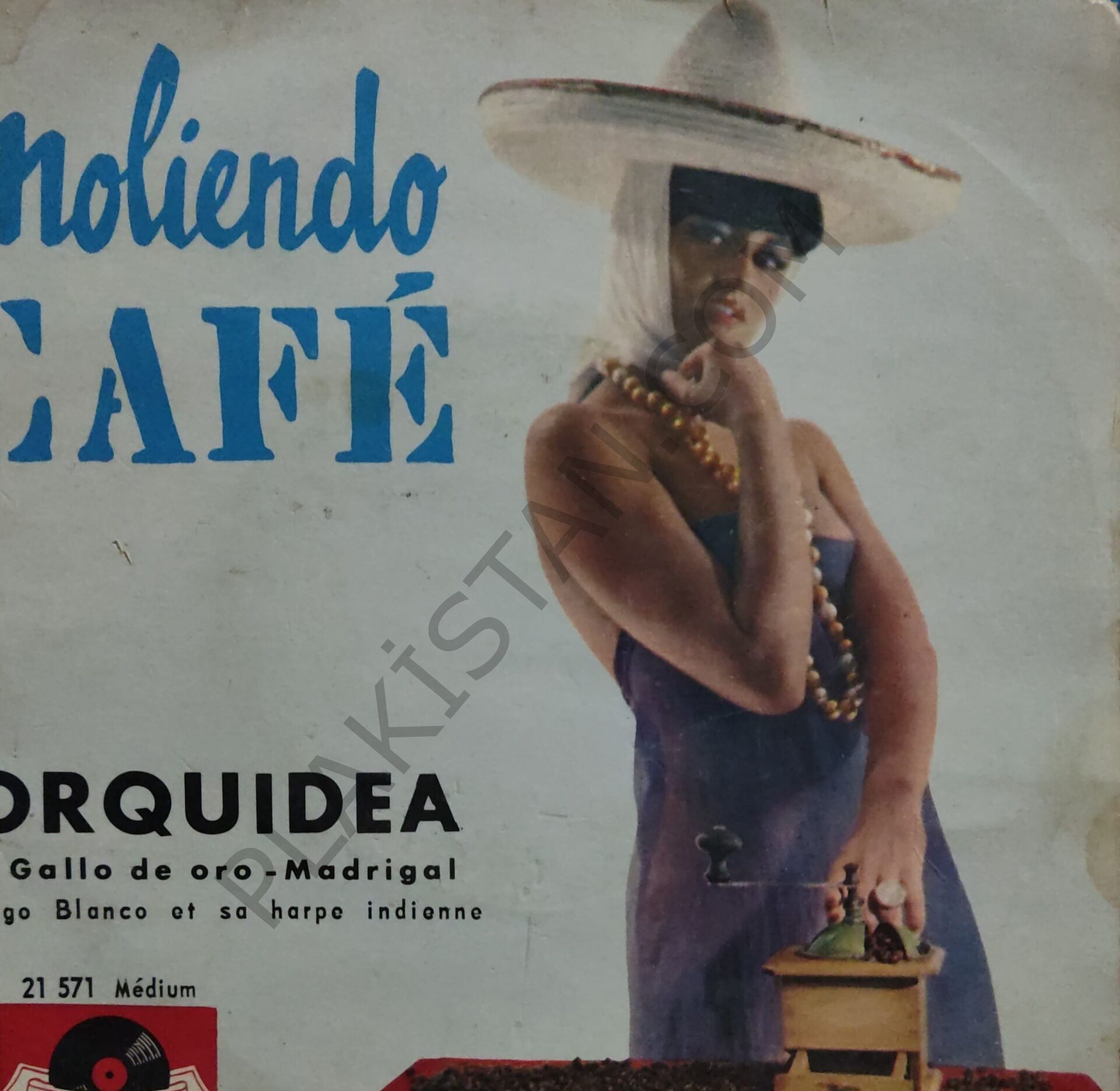 Hugo Blanco Et Sa Harpe Indienne* – Moliendo Café 45 lik PLAK