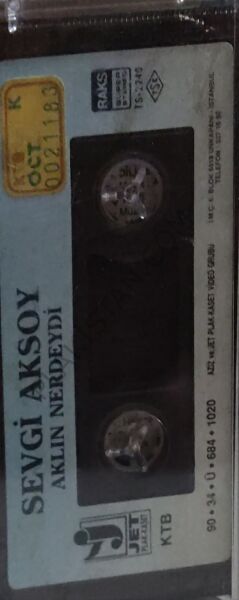 Sevgi Aksoy - Aklın Nerdeydi KASET