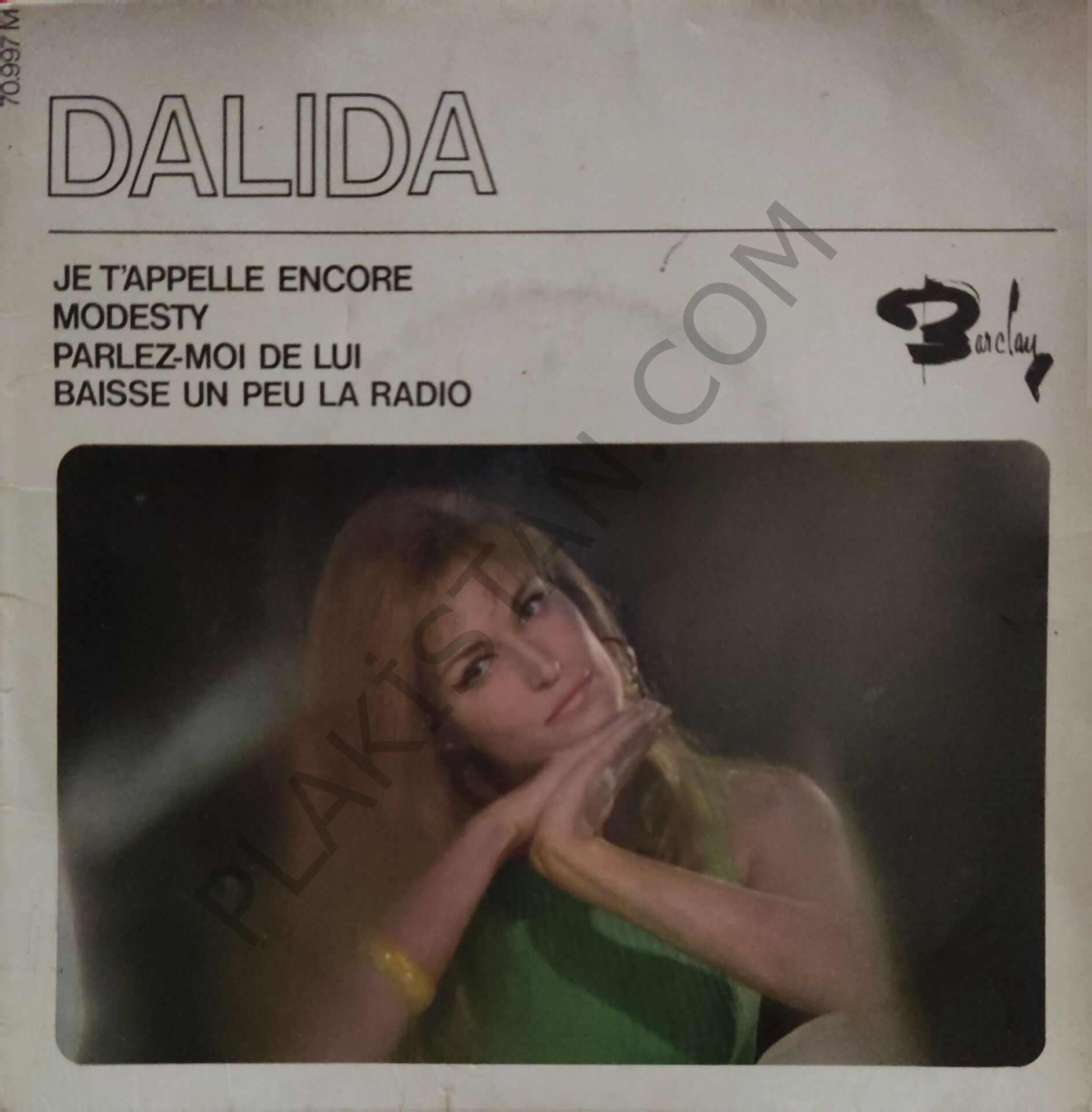 Dalida – Je T'Appelle Encore 45LİK PLAK