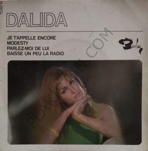 Dalida – Je T'Appelle Encore 45LİK PLAK